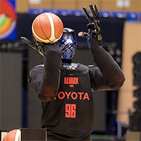 AIバスケットボールロボット「CUE」 イメージ